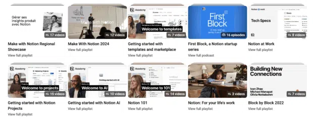 manage playlists in YouTube Studio