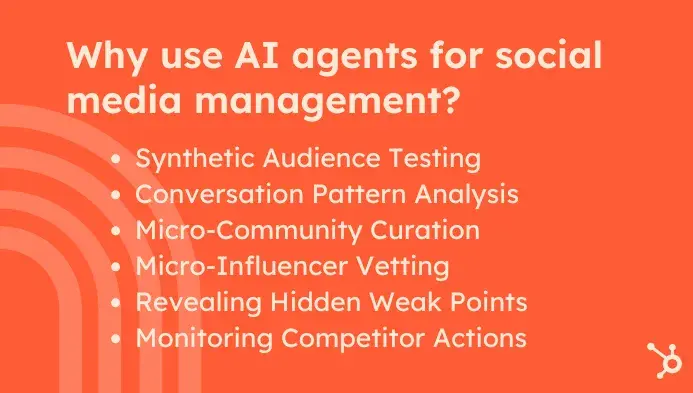 why use ai agents for social media management?