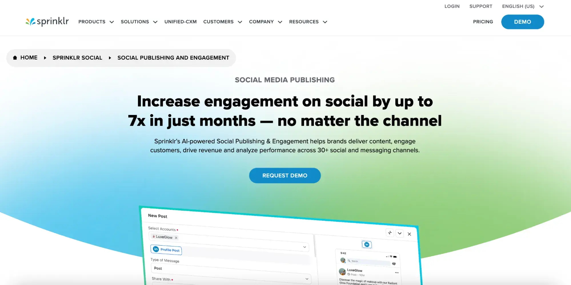 ai agent for social media, sprinklr ai
