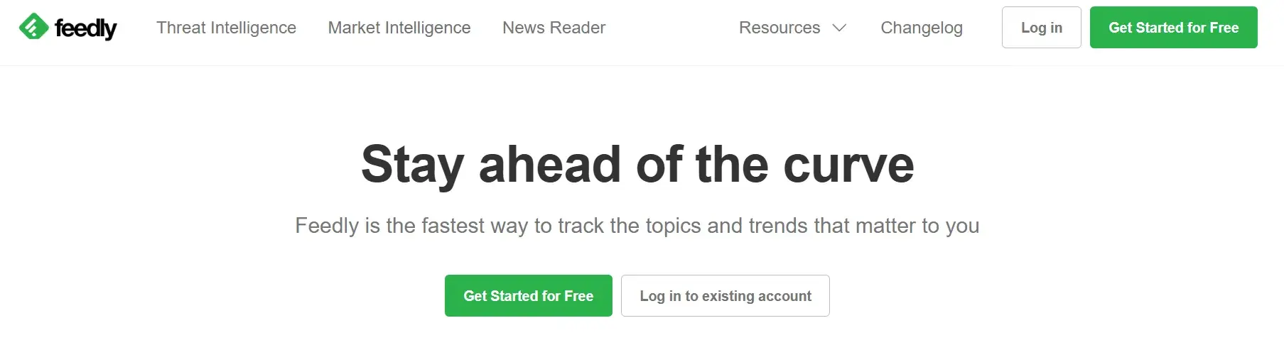 feedly news aggregator site