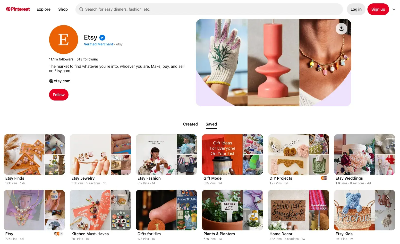 social media platforms for video, etsy’s pinterest feed