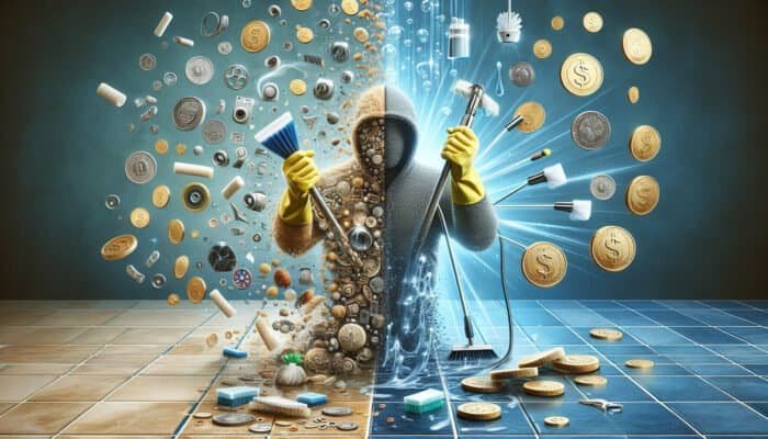 Professional tile and grout cleaning service in Worcester Park with clear pricing and before-after results.