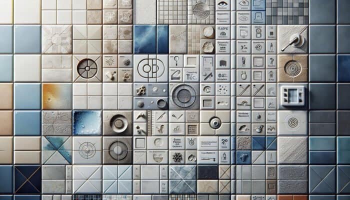 Clean, sealed tile and grout with a protective sheen, showcasing stain resistance and ease of maintenance.