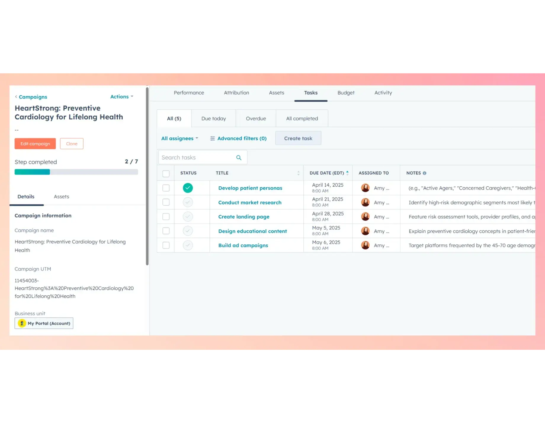 pharma crm: hubspot