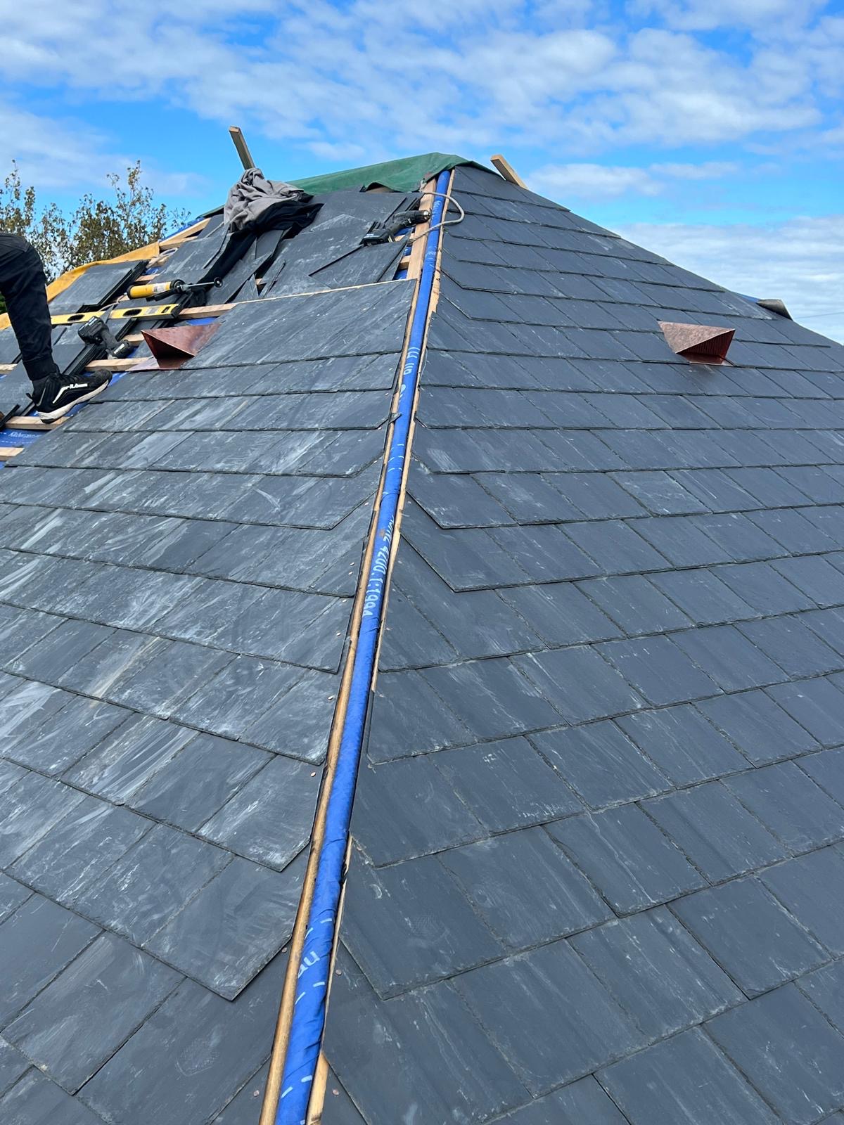 Expert slate roof restoration
