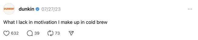 target audience, dunkin