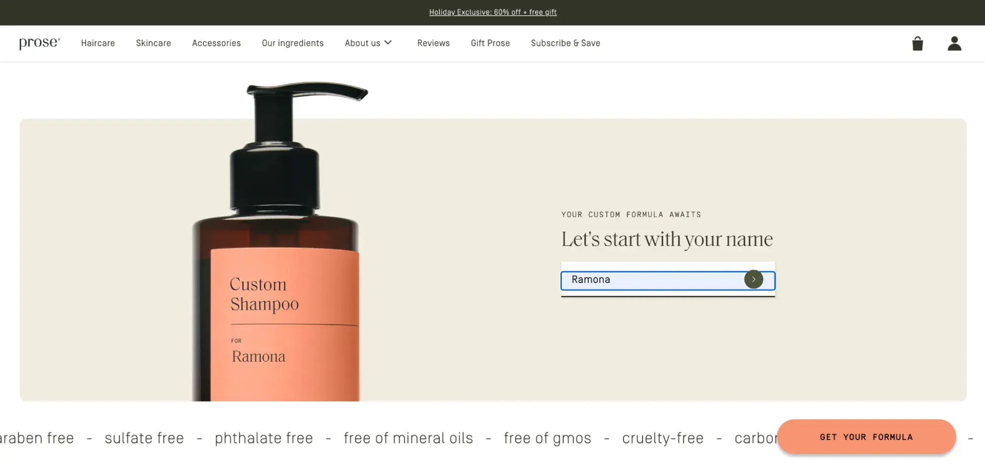 ai personalization in marketing, prose dynamic website personalization