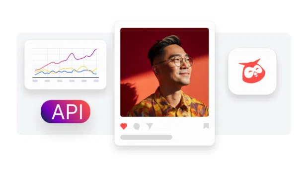 Screenshot of analytics API integration