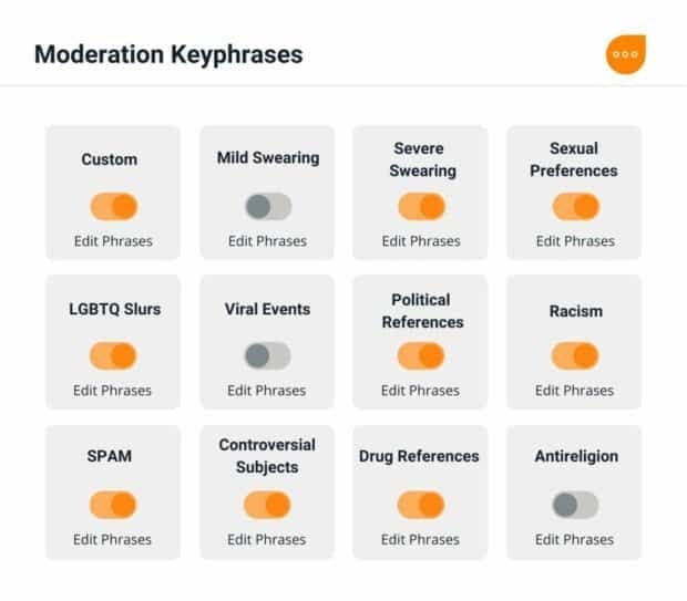 Respondology: Content moderation tool