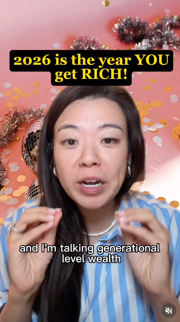 Instagram video from financial influencer 