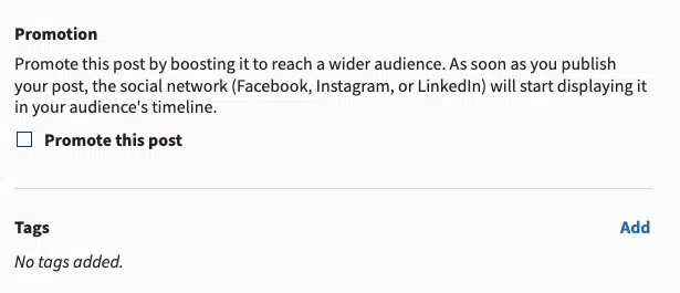 Promote this post by boosting it to reach wider audience