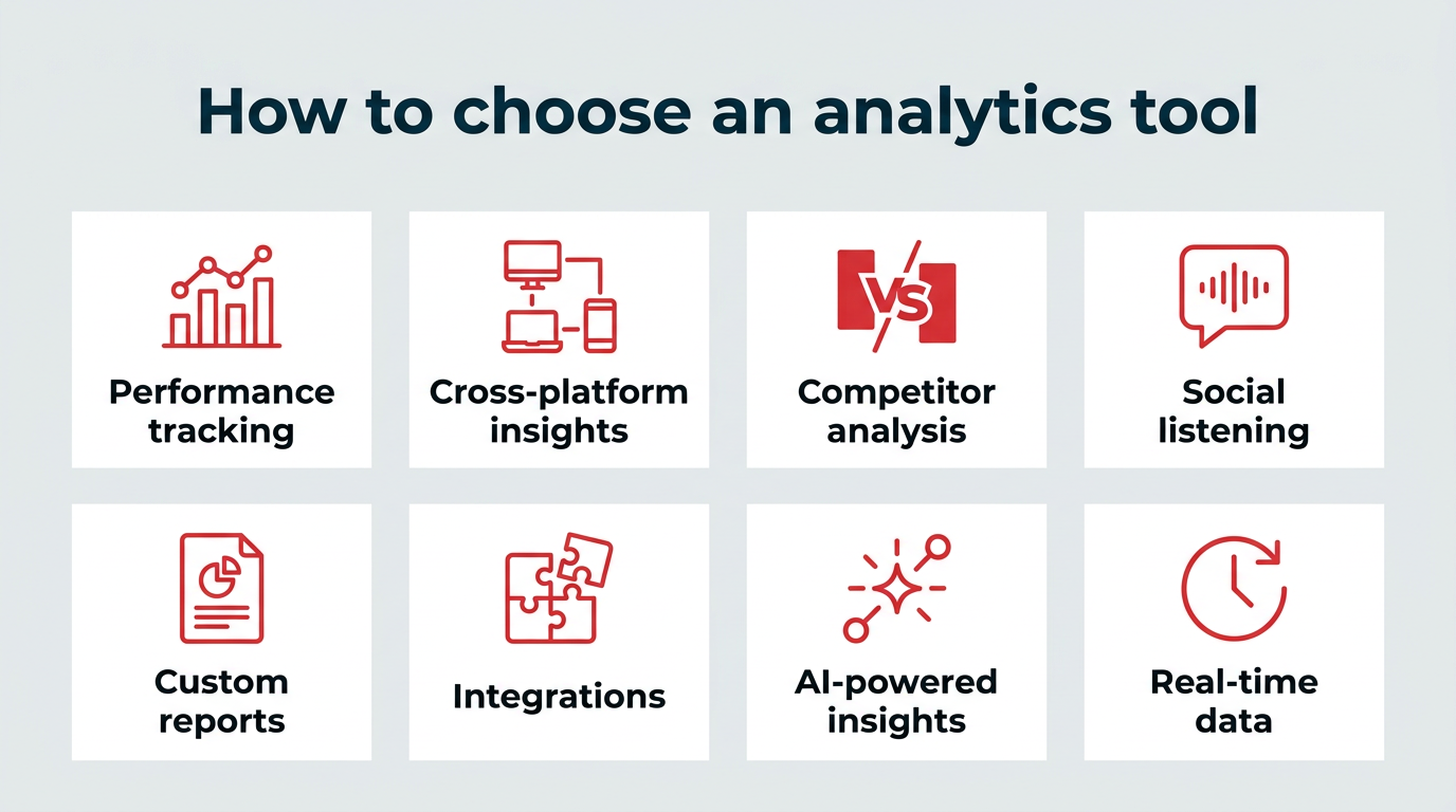 How to choose an analytics tool